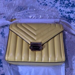 Michael Kors Lemon yellow Crossbody Bag
